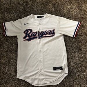 Nike White Engineered Sports Jersey